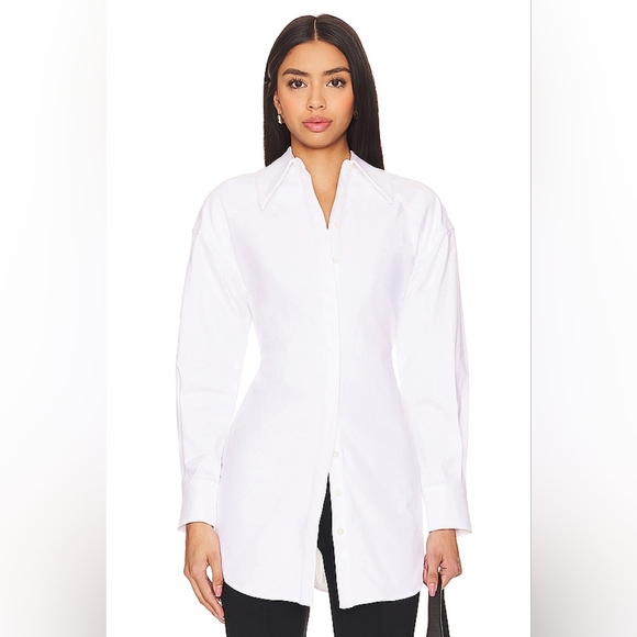 19. NWT CAMILA COELHO ELIN OVERSIZED SHIRT - Picture 2 of 9